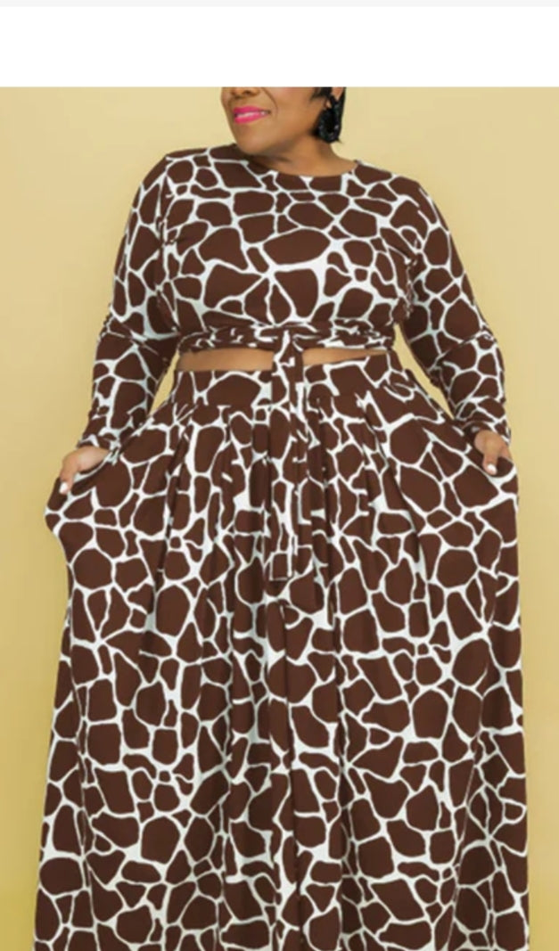 Lori skirt set